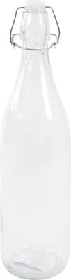 Produktbild von Drahtbügelflasche 1 Liter Glasflasche Wasserflasche Trinkflasche Bügelflasche
