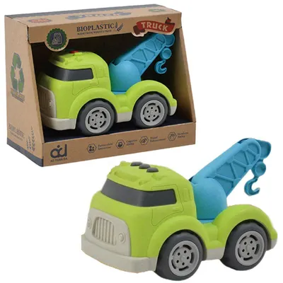 Image de Autres marques Dépanneuse en bioplastique 18 cm Bleu/vert