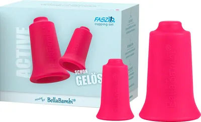 Produktbild von BellaBambi® FASZIO Cupping-Set, ACTIVE, Faszien-Therapie, Schröpfen