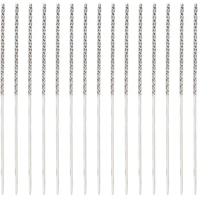 Immagine prodotto di Set di strumenti per la riparazione, composto da 15 aghi da cucito di dimensioni 0,8 x 60 mm, adatti per tessuti a maglia e lavori manuali