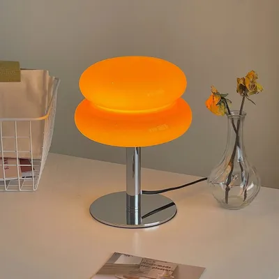 Produktbild von Nachttischlampen, LED Tischlampe, Dimmbare kuppelförmige Tischleuchte, 3 Lichtfarben Schreibtischlampe, Dekotischlampe, für Büro, Wohnzimmer