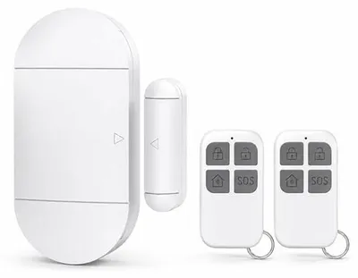 Productafbeelding van Deuralarm met krachtige sirene van 130 dB, draadloos en magnetisch voor huis en kantoor