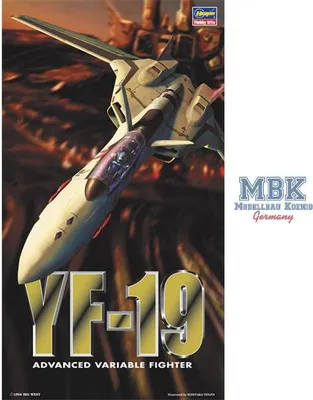 Image de HASEGAWA HAS65709 YF-19 Macross Plus (9)