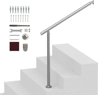 Obrázek produktu pro 80cm zábradlí Schodišťové zábradlí Zábradlí Vstupní zábradlí Venkovní schody