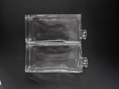 Image de Bouteilles à huile avec bec verseur, lot de 4, pour la cuisine