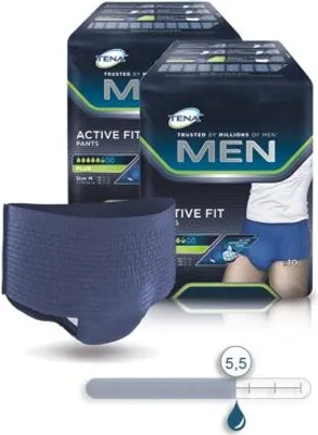 Produktbild von TENA Men Active Fit Pants Plus,S/M (4x12Stk),