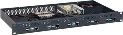 Image de Rackmount.IT Kit for Raspberry Pi4 with P/S for max. 5 units