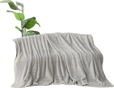 Obrázek produktu pro Deka 150x200 Dekorativní reliéfní světle šedá
