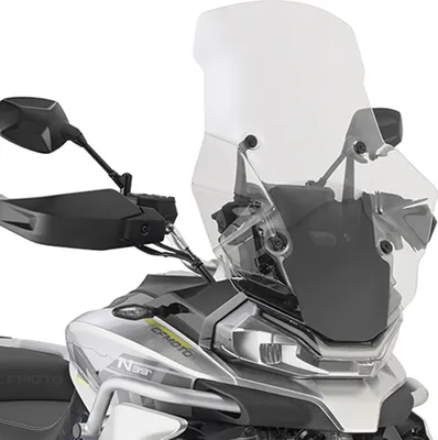 Obrázek produktu pro Čelní sklo na motorku Kappa CF Moto MT 800 2022+, 64x51 cm Transparentní