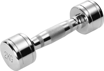 Produktbild von Kurzhantel 2.0 KG Chrom Sport - Trendy - Fitnessgewicht 1 Stück