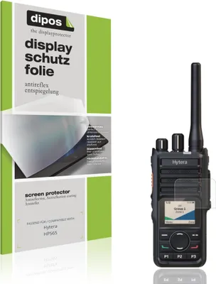 Produktbild von 4x Schutzfolie für Hytera HP565 matt Displayschutzfolie Folie Display Schutz dipos