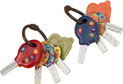 Produktbild von Simply Spielzeug Schlüsselanhänger mit Licht und Ton Luckeys multicolor