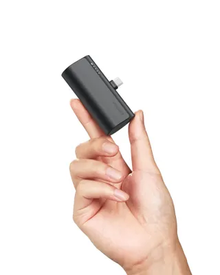 Image de VEGER Powerbank 5 000 mAh avec type C PD QC3.0 intégré 3A 20W connexion PlugOn (W0556) noir