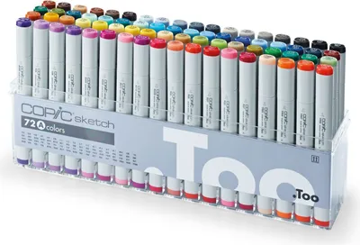 Obrázok produktu pre COPIC 21075160 COPIC Marker skica, sada 72 ks A