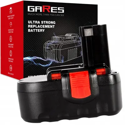 Obrázek produktu pro Gares Sada článků pro repasi akumulátoru Bosch 2607335535 35618 PSR18 | 18 V 2 Ah Inny | Výměnný balíček pro nářadí | Vysoký výkon Gares®
