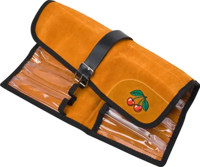 Produktbild von Kirschen 3570000 Lederrolltasche, 12-tlg. mit Klarsichtfächern