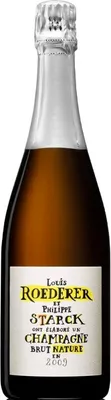 Produktbild von Louis Roederer Et Philippe Starck Brut Nature 2009 Champagner Frankreich Champagner 75.00 cl 12.0 %