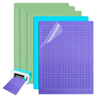Produktbild von 5 Schneidematten für Plotter, 8,5x12 Zoll, für Papier und Vinylfolie