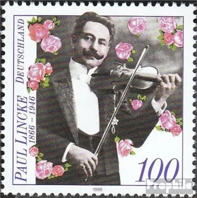 Produktbild von Briefmarken BRD (BR.Deutschland) 1996 Mi 1876 (kompl.Ausg.) FDC 50.Todestag von Lincke