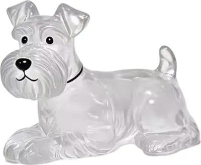 Produktbild von Schlüsselanhänger zum Sammeln von Hundehaaren, Schlüsselanhänger in Hundeform, Charm-Schlüsselanhänger, Gedenk-Aufbewahrungsbox, transparente Andenkenkapsel für Tierfell, Gedenkgeschenk für Tierliebhaber