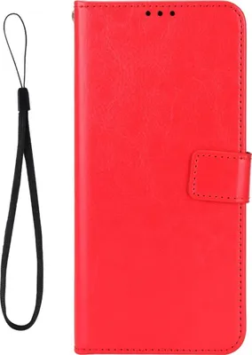 Produktbild von Mobigear Wallet  TCL 30 Hülle Klapphülle Geldbörse - Rot