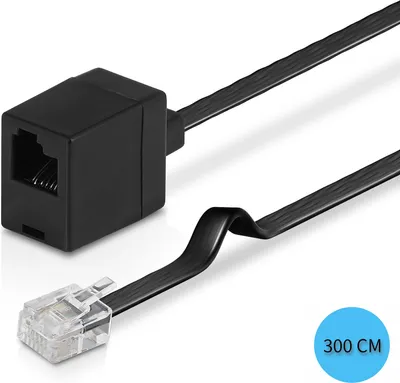 Produktbild von Wicked Chili Verlängerungskabel 3,0m für Carrera Digital 132 124 Handregler Kabel Plug & Play