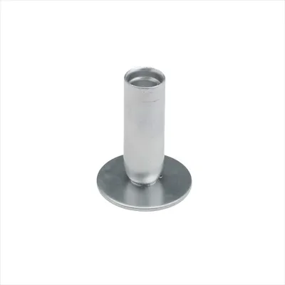 Kerzenhalter 8,0cm silber für Tafelkerzen bis 2cm