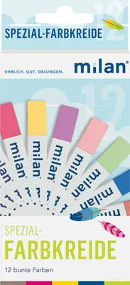 Obrázok produktu pre Spezial-Farbkreide - 12 Sticks - ca. 8 x 1,2 x 1,2