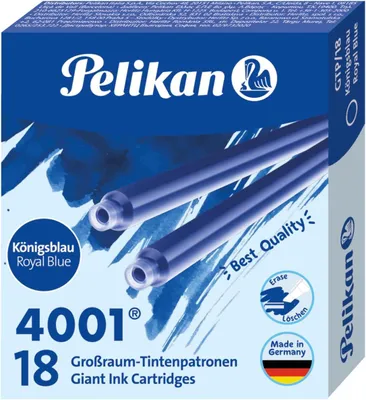 Produktbild von Pelikan Tintenpatronen GTP 4001 königsblau