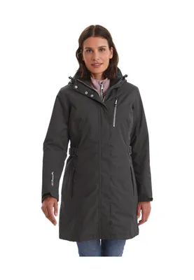 Produktbild von Killtec Damen Funktionsparka Mit Abzippbarer Kapuze Alisi, schwarz, 46, 32730-00