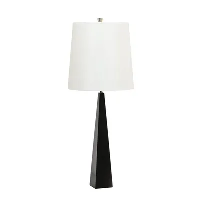 Produktbild von Tischleuchte, Stahl, Schwarz Weiß, H 79 cm