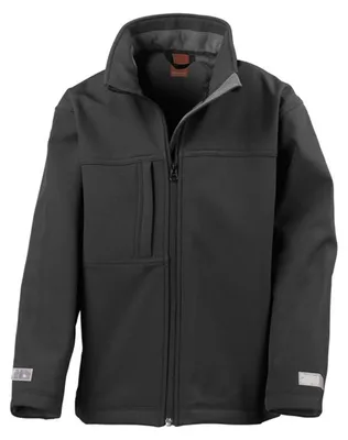 Produktbild von Result - "Classic" Softshelljacke für Kinder LT5016 (146-152) (Schwarz)