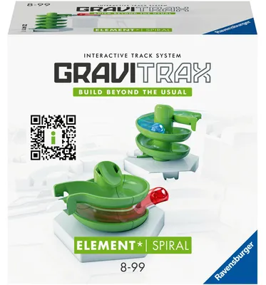 Produktbild von Ravensburger GraviTrax Element Spirale 22424 - GraviTrax Erweiterung für Deine Kugelbahn - Murmelbahn und Konstruktionsspielzeug ab 8 Jahren, GraviTrax Zubehör kombinierbar mit Allen Produkten