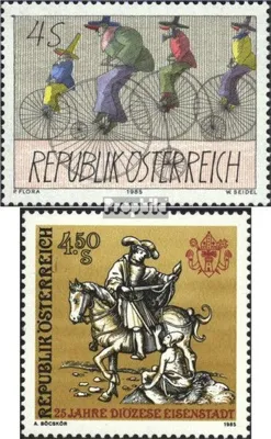 Produktbild von Briefmarken Österreich 1985 Mi 1829,1830 (kompl.Ausg.) gestempelt Sondermarken