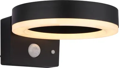 Zdjęcie produktu dla Kinkiet solarny LED 6W z czujnikiem z czujnikiem SOLAR 36507 Globo