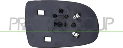 Produktbild von PRASCO Spiegelglas Außenspiegel Links für OPEL Corsa C Schrägheck (X01) Asphärisch OP0307504