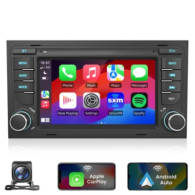 Obrázok produktu pre CarPlay Android 15 Android Auto Autorádio pre A4 8E 8H B6 B7 2000-2009 GPS Navi WIFI BT DAB+ SWC USB DSP 2 GB + 64 GB