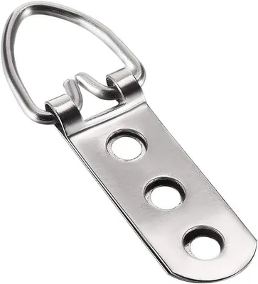 Produktbild von D-Ring Fotohänger 30 Stück - Aufhängehaken für Bilderrahmen - Aufhängehaken für Gemälde - Aufhängehaken für Spiegel - Aufhängehaken für Wanddekoration - Robustes Stahl