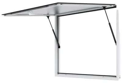 Obrázok produktu pre VEVOR okienko na občerstvenie do jedálenského vozíka, 1220 x 915 mm, hliníkové okienko na servírovanie do jedálenského vozíka, max. 85° otočné okienko na servírovanie, vhodné pre jedálenské vozíky