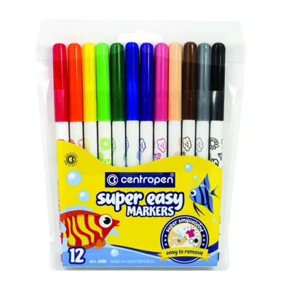 Obrázek produktu pro Centropen popisovač 2580 /12 Supersmývatelný