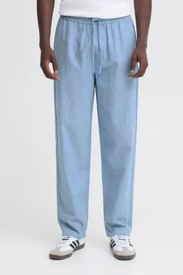 Produktbild von Blend BHAban Herren Leinenhose Hose Stoffhose Baumwollmischung Relaxed Fit