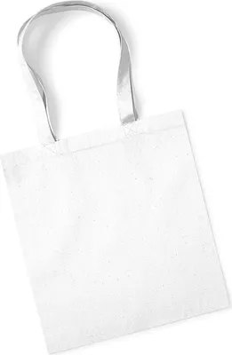 Produktbild von Westford Mill W261 | Organic Premium Baumwolle Tote 38 x 42 cm - Farbe: White - Größe: One Size