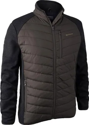 Produktbild von Deerhunter Moor Wattierte Jacke mit Strick in drei Farben, Farbe:Brown Leaf, Größe:S