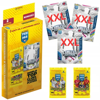 Obrázok produktu pre Fifa 365 2026 Football Cards – Blister Pack, Large Xxl Cards By Panini