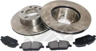 Produktbild von MAPCO Bremsenset Vorne Bremsscheiben Beläge Satz für BMW 1 Schrägheck (E81) 292mm
