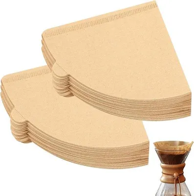 Immagine prodotto di 200 filtri di carta a forma di V per portafiltri e macchine da caffè