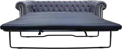 Produktbild von Chesterfield 3 Sitzer Bettfunktion Sofa Couch Polster Garnitur Couchen Schlaf