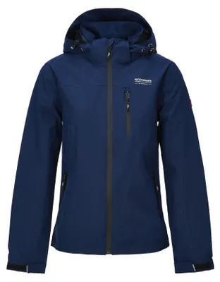 Zdjęcie produktu dla Kurtka letnia Nordberg Dana Softshell dla kobiet – granatowa – rozmiar M