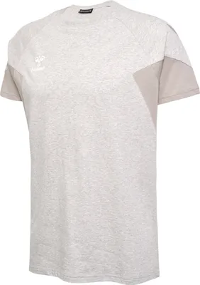 Produktbild von Hummel hmlTRAVEL T-SHIRT S/S - light grey melange, Größe:S