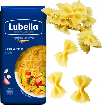 Obrázek produktu pro Makaron Lubella Kokardka 400 g